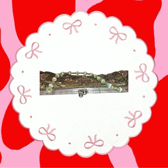 vintage butterfly beaded purse 🧚🏻 - Picture 4 of 8